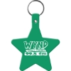 Promotional Star Flexible Key Tag Dark Green 565