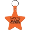 Promotional Star Flexible Key Tag Orange 565