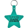 Promotional Star Flexible Key Tag Translucent Aqua Blue 565