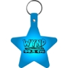 Promotional Star Flexible Key Tag Translucent Blue 565