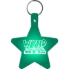 Promotional Star Flexible Key Tag Translucent Green 565