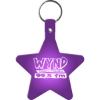 Promotional Star Flexible Key Tag Translucent Purple 565