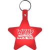 Promotional Star Flexible Key Tag Translucent Red 565