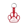 Custom Paw Flexible Key Tag with Logo 568