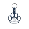 Promotional Paw Flexible Key Tag Dark Blue 568