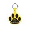 Promotional Paw Flexible Key Tag Yellow 568