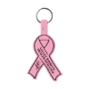Custom Awareness Ribbon Flexible Key Tag with Logo 570