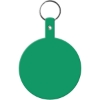 Promotional Large Circle Flexible Key Tag Green 575