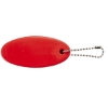 Promotional Oval Floater Key Tag Red 780