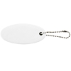 Promotional Oval Floater Key Tag White 780