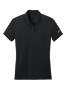 Custom Nike Women's Dry Essential Solid Polo - Black