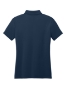 Custom Nike Women's Dry Essential Solid Polo - Back - Navy
