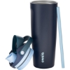 Promotional 30 oz owala freesip sway Sea Captain Blue 80044-G