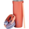 Promotional 30 oz owala freesip sway Terracotta Sunset Red 80044-G
