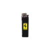 Promotional Solid Colors Standard Flint Cigarette Lighter Black SNGCIG