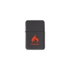 Promotional Oil Flip Top Wick Style Lighter (Without Oil) Black SNGFLP