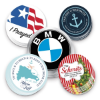 1.5" Circle Stickers