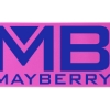 Promotional 5 Badge Satin Ribbon - 100yd Roll - Brilliance- Matte Finish Brite Pink BR50BAR0510