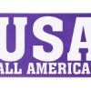 Promotional 6 Badge Satin Ribbon - 25yd Roll - Brilliance - Matte Finish Purple BR50BAR0625