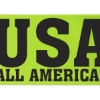 Promotional 6 Badge Satin Ribbon - 25yd Roll - Brilliance - Matte Finish Lime Green BR50BAR0625