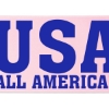 Promotional 6 Badge Satin Ribbon - 25yd Roll - Brilliance - Matte Finish Pink BR50BAR0625