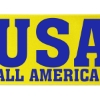 Promotional 6 Badge Satin Ribbon - 25yd Roll - Brilliance - Matte Finish Yellow BR50BAR0625