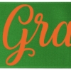 Promotional 8 Badge Satin Ribbon - 25yd Roll - Brilliance- Matte Finish Green BR50BAR0825