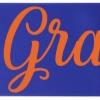 Promotional 8 Badge Satin Ribbon - 25yd Roll - Brilliance- Matte Finish Royal Blue BR50BAR0825