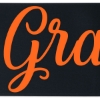 Promotional 8 Badge Satin Ribbon - 50yd Roll - Brilliance- Matte Finish Black BR50BAR0850