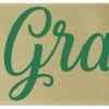 Promotional 8 Badge Satin Ribbon - 50yd Roll - Brilliance- Matte Finish Gold BR50BAR0850