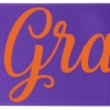 Promotional 8 Badge Satin Ribbon - 50yd Roll - Brilliance- Matte Finish Purple BR50BAR0850