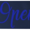 Promotional 9 Badge Satin Ribbon - 25yd Roll - Brilliance- Matte Finish Navy Blue BR50BAR0925