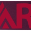 Promotional 12 Badge Satin Ribbon - 25yd Roll - Brilliance- Matte Finish Burgundy Red BR50BAR1225