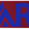 Promotional 12 Badge Satin Ribbon - 25yd Roll - Brilliance- Matte Finish Red BR50BAR1225