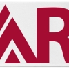 Promotional 12 Badge Satin Ribbon - 25yd Roll - Brilliance- Matte Finish White BR50BAR1225
