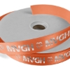 Promotional 1 Badge Satin Ribbon - 25yd Roll - Foil Print Orange FP50BAR0125