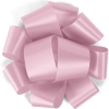 Promotional 1 1/2 Badge Satin Bow - Foil Print Pink FP50BOW1506