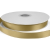 Promotional 5/8 Bridal Satin Ribbon - 100yd Roll - Foil Print Gold FP50BRR5810