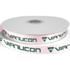 Promotional 5/8 Bridal Satin Ribbon - 25yd Roll - Foil Print Pink FP50BRR5825