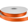 Promotional 5/8 Bridal Satin Ribbon - 50yd Roll - Foil Print Orange FP50BRR5850