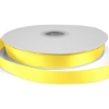 Promotional 5/8 Bridal Satin Ribbon - 50yd Roll - Foil Print Yellow FP50BRR5850