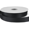 Promotional 7/8 Bridal Satin Ribbon - 25yd Roll - Foil Print Black FP50BRR7825