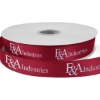 Custom 7/8 Bridal Satin Ribbon - 50yd Roll - Foil Print with Logo FP50BRR7850