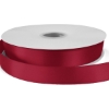 Promotional 7/8 Bridal Satin Ribbon - 50yd Roll - Foil Print Red FP50BRR7850