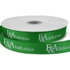 Promotional 7/8 Bridal Satin Ribbon - 50yd Roll - Foil Print Hunter Green FP50BRR7850