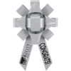 Promotional 22 Bow - Magnetic Base - Marquee Silver MQ70LAM2224