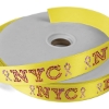 Promotional 1 Badge Satin Ribbon - 50yd Roll - Sparkle Yellow SP50BAR0150