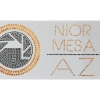 Promotional 5 Badge Satin Ribbon - 50yd Roll - Sparkle Silver SP50BAR0550