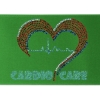 Promotional 6 Badge Satin Ribbon - 25yd Roll - Sparkle Green SP50BAR0625