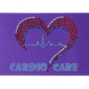 Promotional 6 Badge Satin Ribbon - 50yd Roll - Sparkle Purple SP50BAR0650